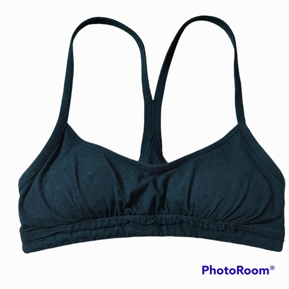 Lululemon Navy Light Support Sports Bra - Size  4 - Picture 1 of 4
